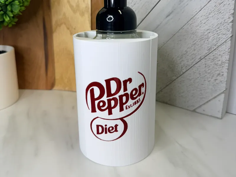 Diet Dr. Pepper Soap Holder