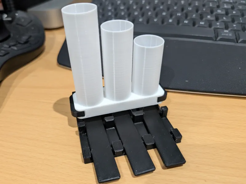 3 keys mechanism sound tubes player 