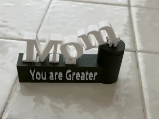Mother's Day Decorative Name Plaque