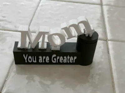 Mother's Day Decorative Name Plaque