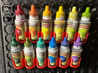 Multiboard/Multiconnect 26mm Paint Rack x6 Bottles