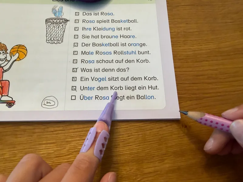 Readle- the finger reading guide for children