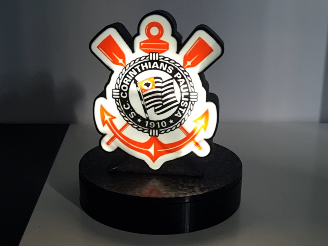 Corinthians Crest Light Decor - No AMS Needed
