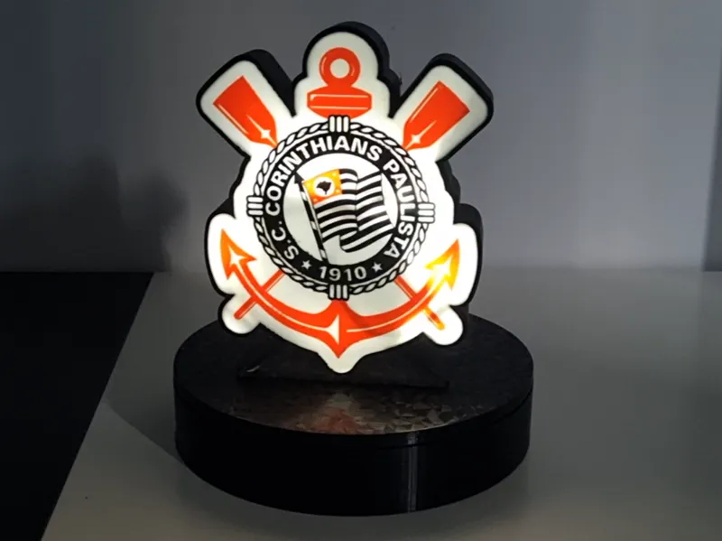 Corinthians Crest Light Decor - No AMS Needed