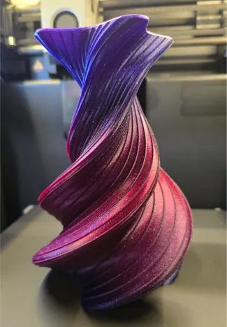 Twisted vase