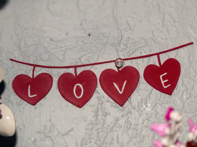 Love on a String – Wall Art Piece