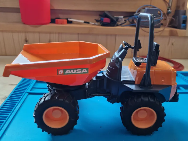 Bruder Ausa Minidumper Rad