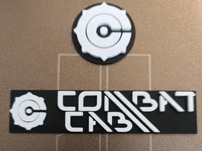 Cyberpunk 2077 — Combat Cab Logo Emblem