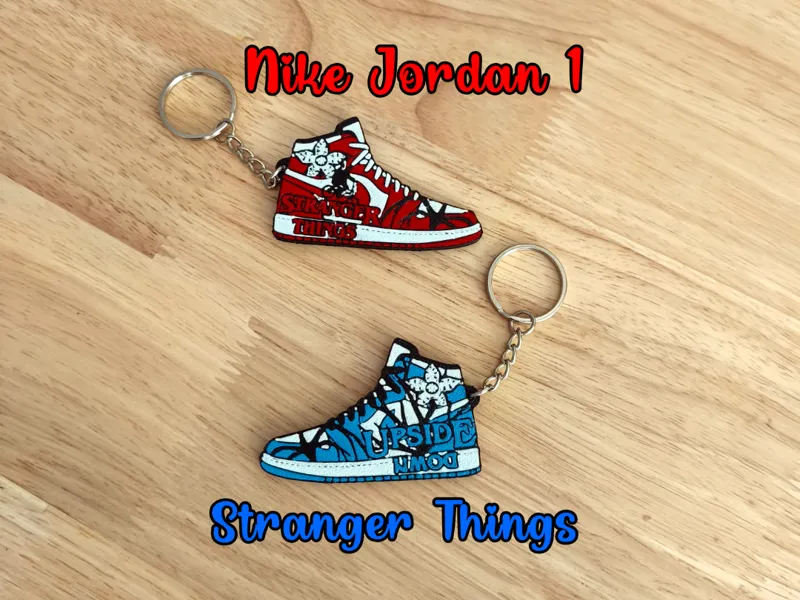 Llavero Nike Air Jordan 1  Edición Stranger Things