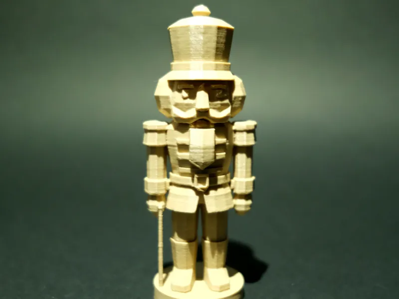 Low-Poly Nutcracker – High-Detail 