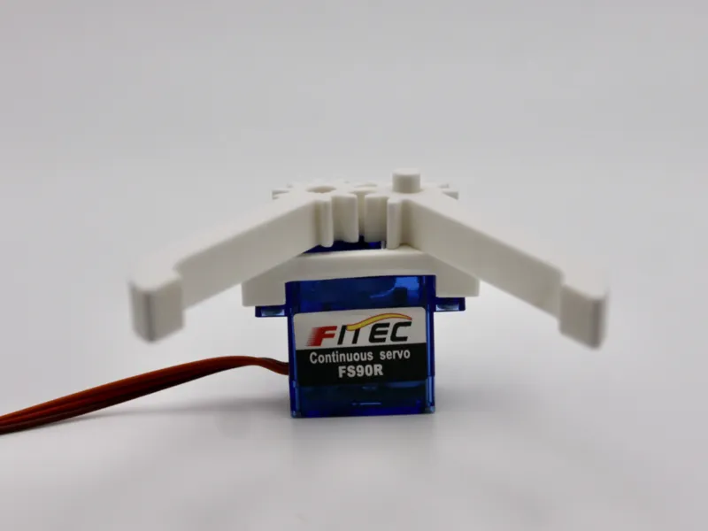 Robot Arm Claw for FS90R Continuous Servo Motor