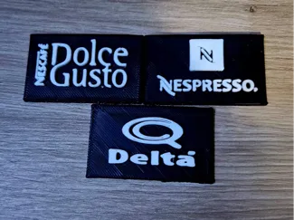 Placa de Identificação para Máquina de Café Yummi