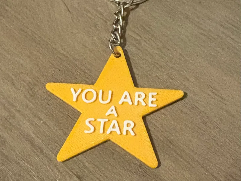 Star Keychain