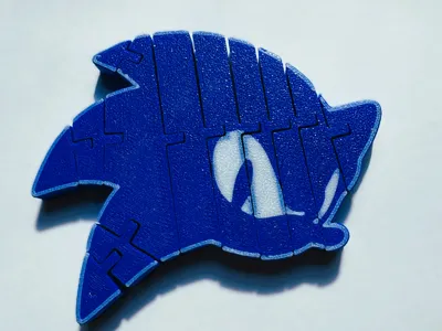 sonic flexible fidget toy