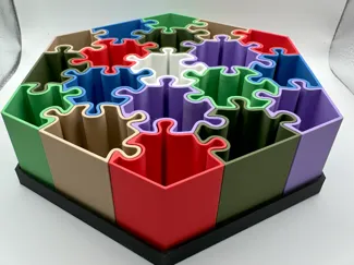hexagon 3d puzzle