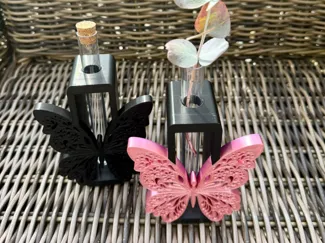 Reagenzglas Halter Schmetterling