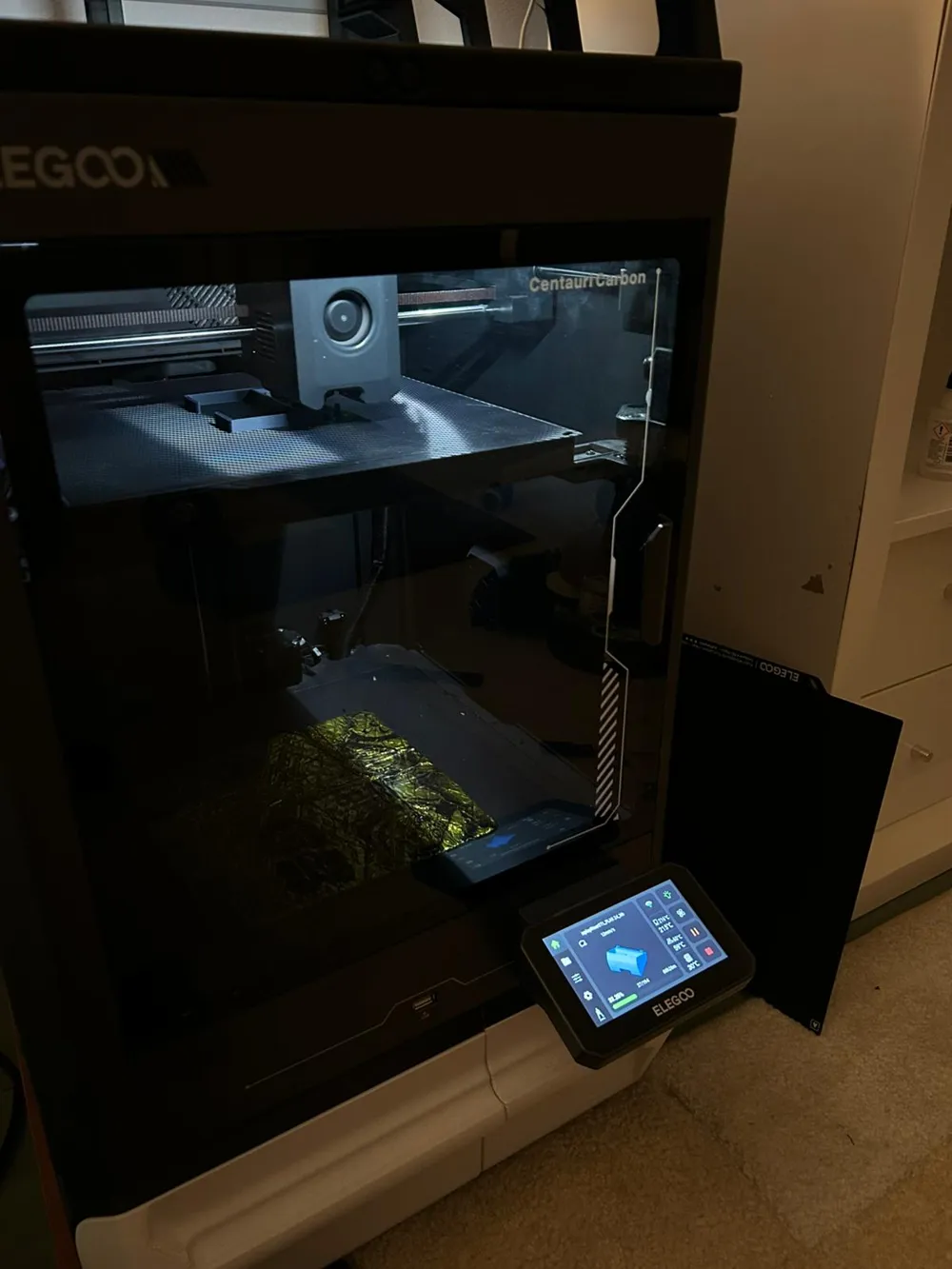 Angled Display Riser/Stand for Centauri Carbon - Free 3D Print Model ...