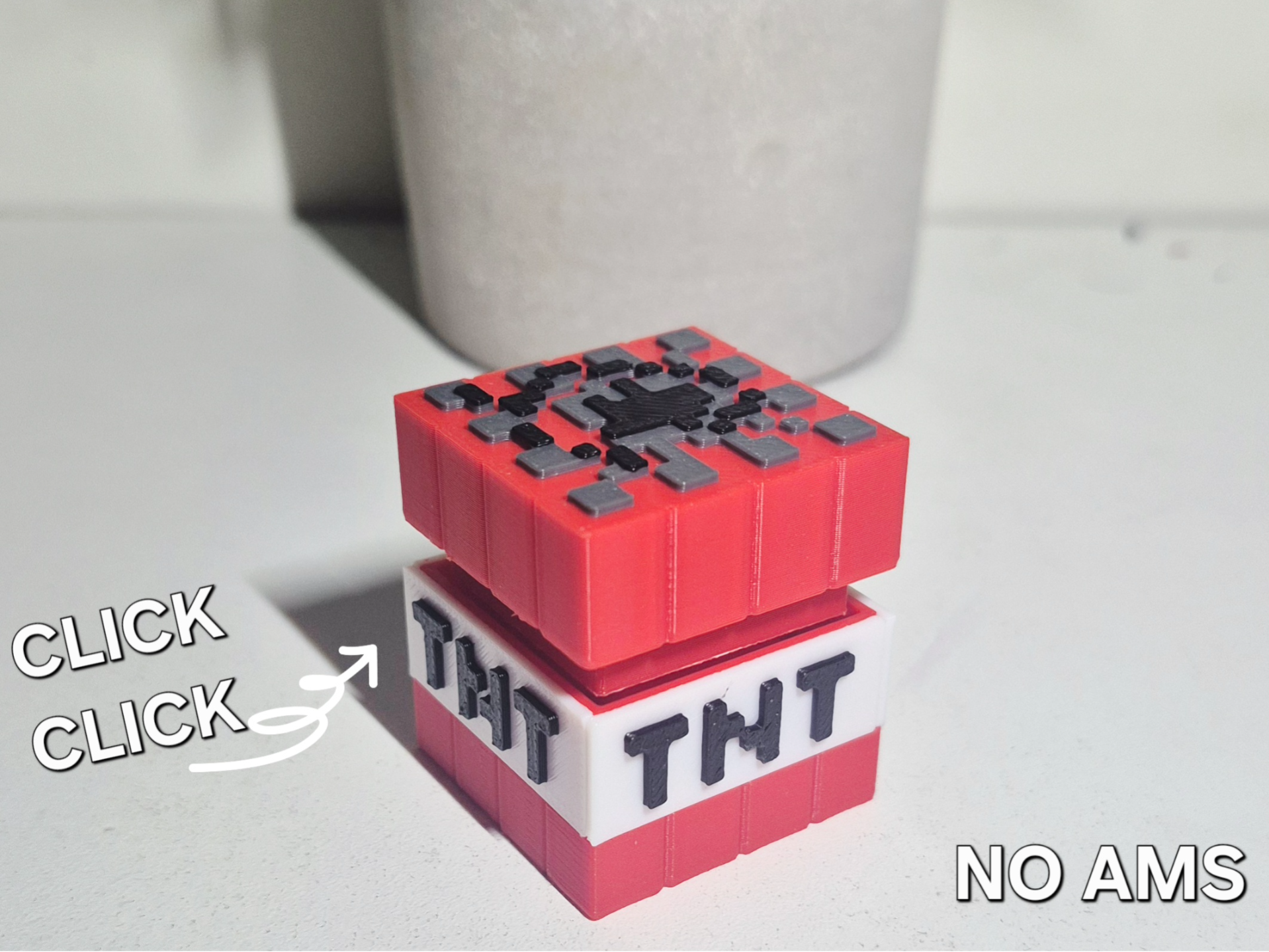 Minecraft TNT Fidget Clicker