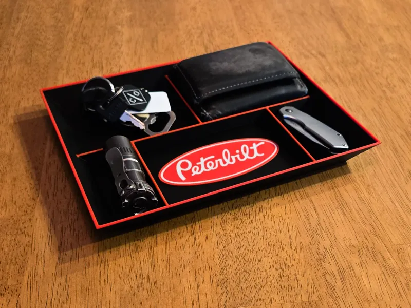 Peterbilt ~ Trucking EDC Dump Tray Organizer
