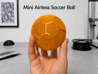 Mini Airless Soccer Ball
