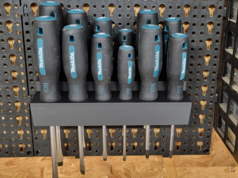 Screwdriver organizer - Parkside system & Makita