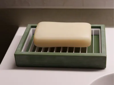 CleanFlow – Modular Draining Soap Dish