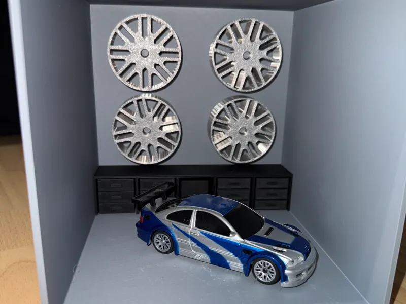 Garage für kleinere modell Fahrzeuge