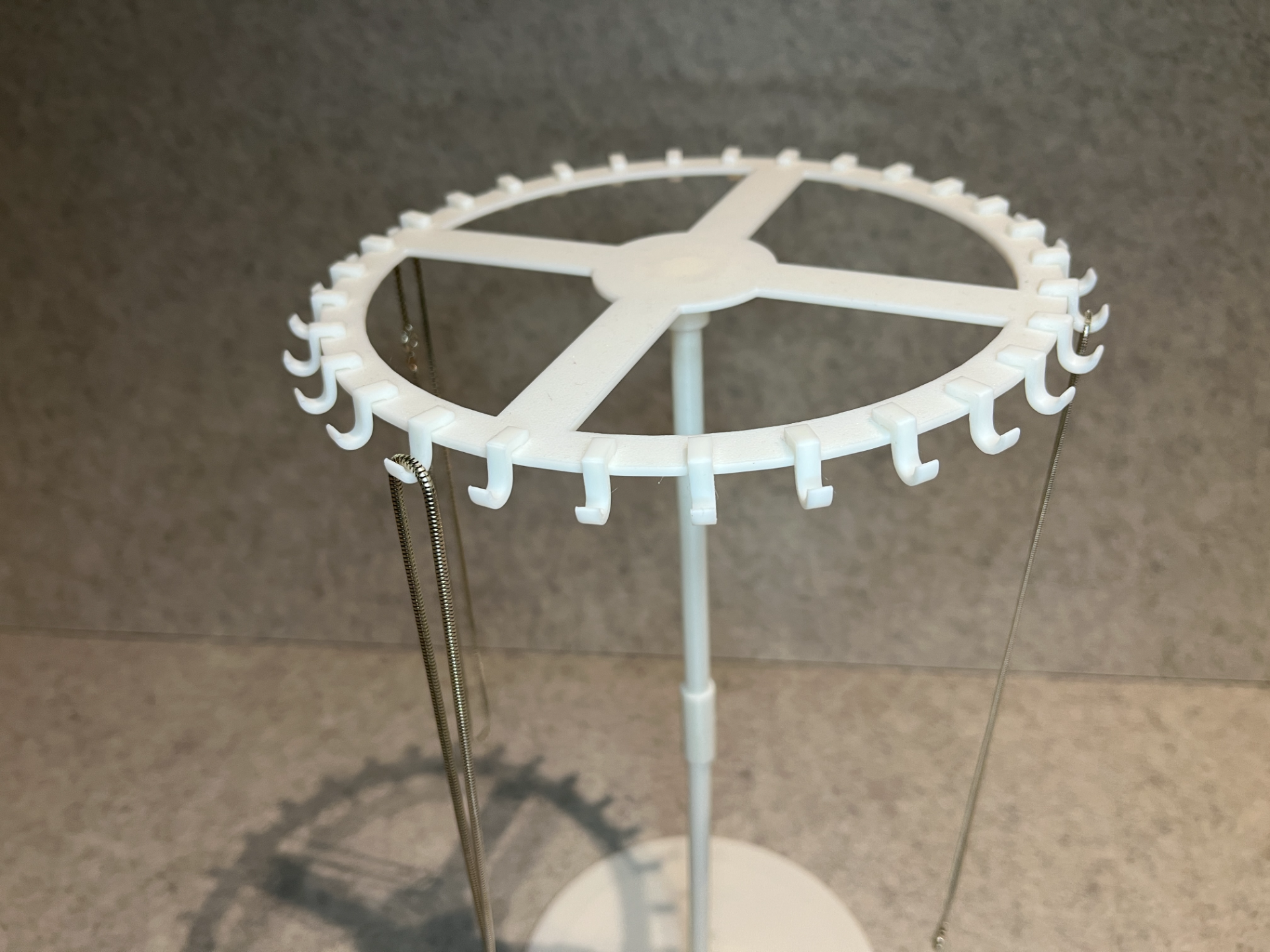 Necklace display stand holder