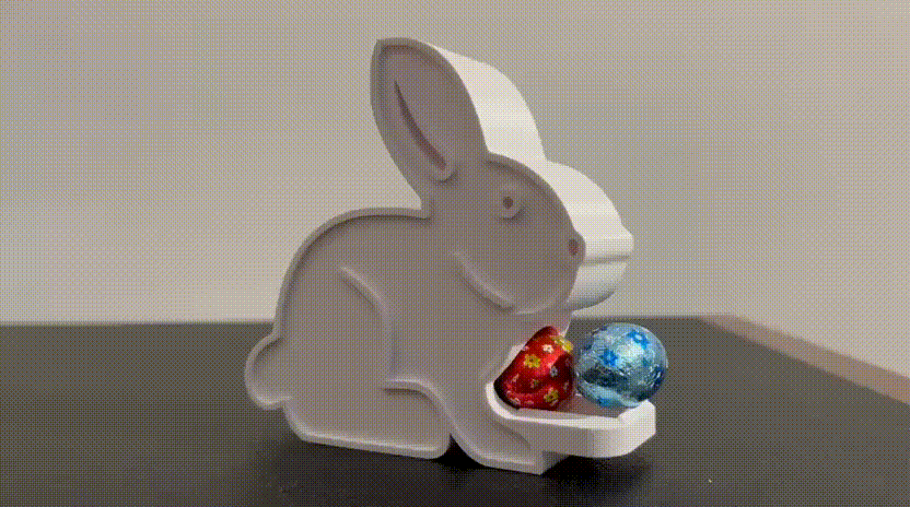 Easter Egg Dispenser Bunny