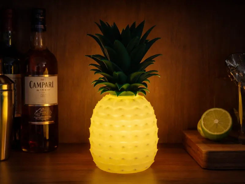 Tropical Pineapple Bar Lamp – Tealight Holder