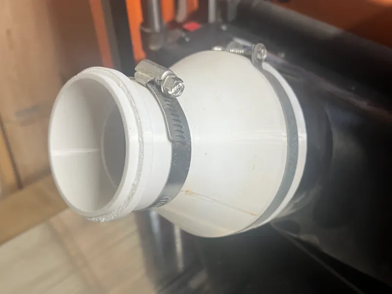 Ridgid Shop Vac (2.5in) To Ridgid Planer (4in)