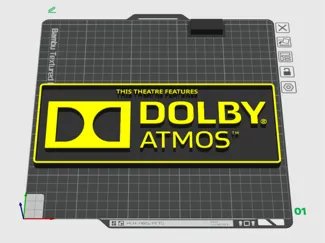 Cartel Dolby Atmos features