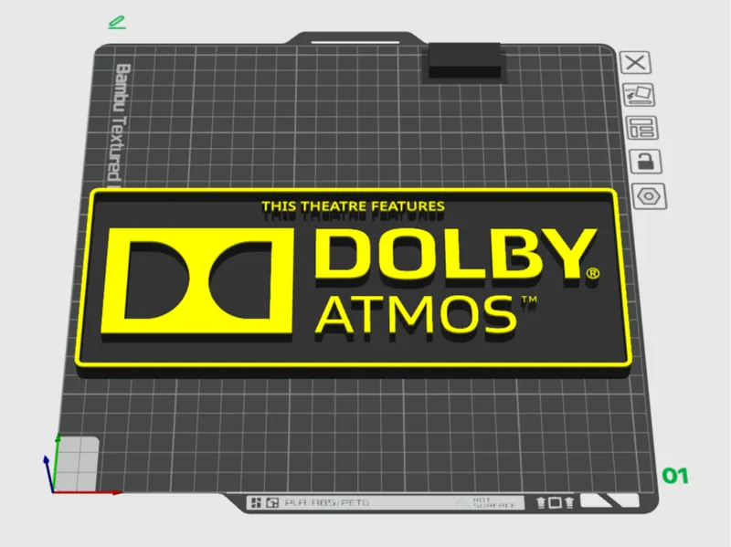 Cartel Dolby Atmos features