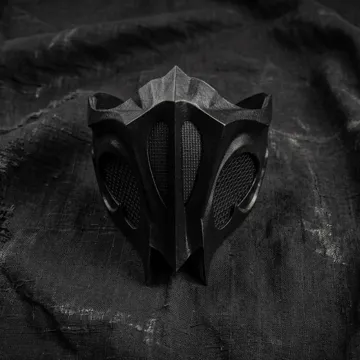 Pieza para disfraz o exhibición: Noob Saibot Alternative mask - Born in Pain — vista de referencia 3