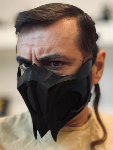 Pieza para disfraz o exhibición: Noob Saibot Alternative mask - Born in Pain — vista de referencia 2