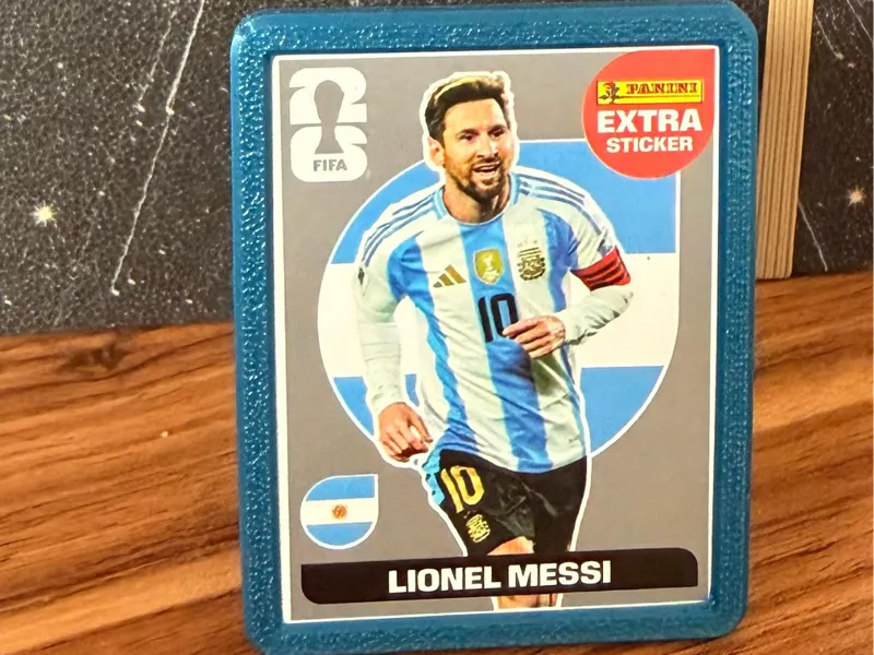 Protector/Exhibidor/Figuritas Sticker Cromo Panini