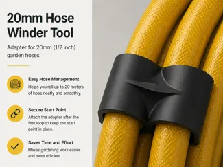20mm garden hose winder tool