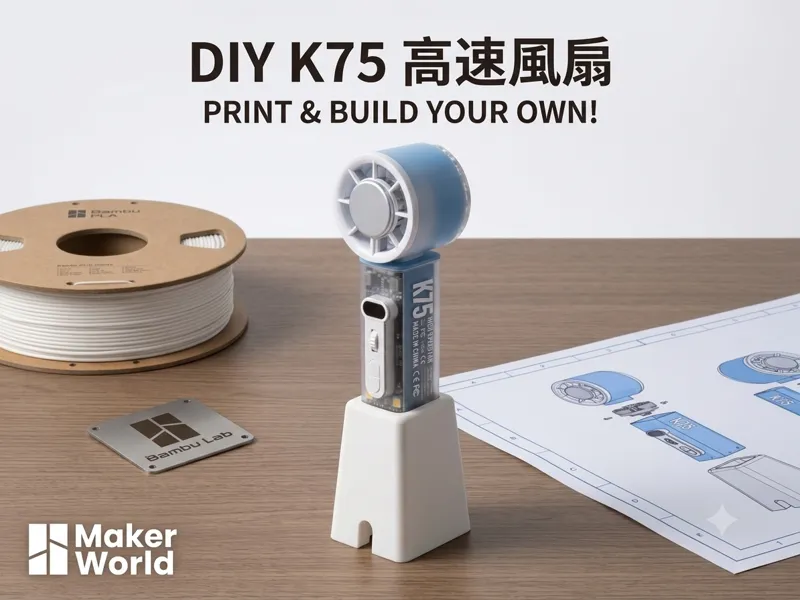 K75 High Speed Fan Desktop Charging Stand