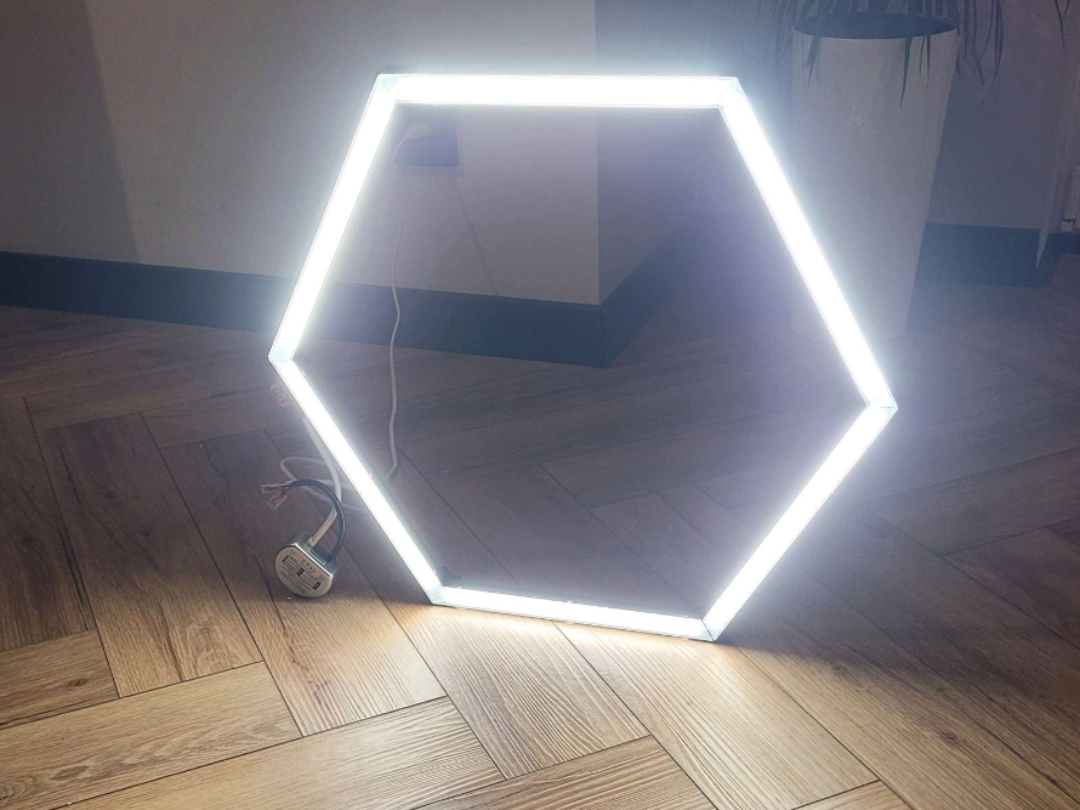 hexagon led lamp max size reliable strong light
