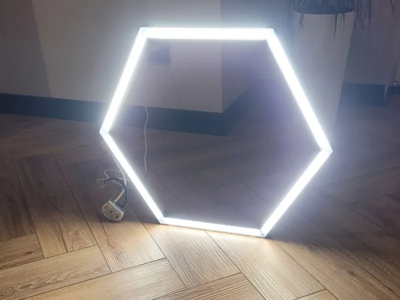 hexagon led lamp max size reliable strong light