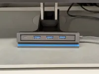 4 port USB Hub bracket for HP Conferencing monitor