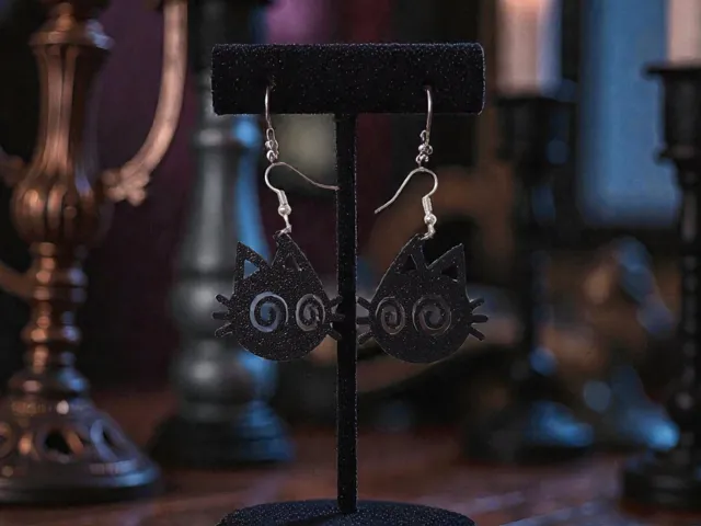 Hypnocat earrings