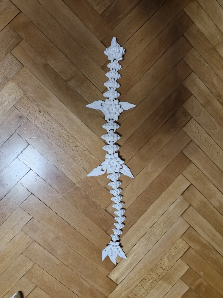 Flower dragon - Free 3D Print Model - MakerWorld