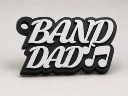 Band Dad Keychain