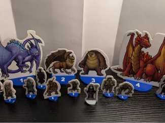 ttrpg chipboard mini bases
