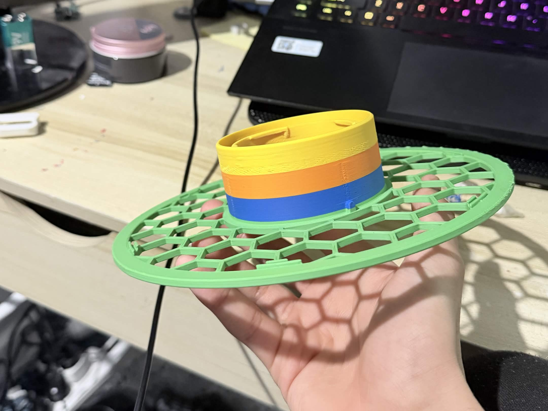 Multicolour Spool AMS(uses a bit of each filament)