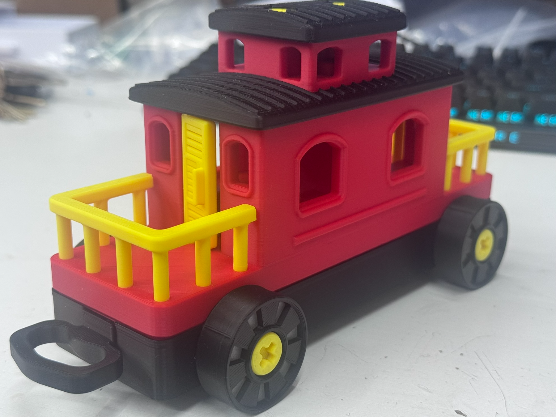 Builder Series: Toy Train Caboose
