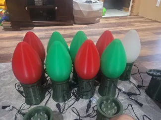 Mini Home Depot Replica light bulb