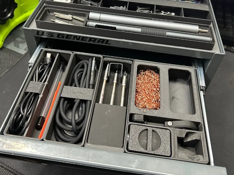 Harbor Freight Mini Toolbox drawer extender