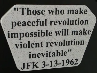 JFK Quote Magnet